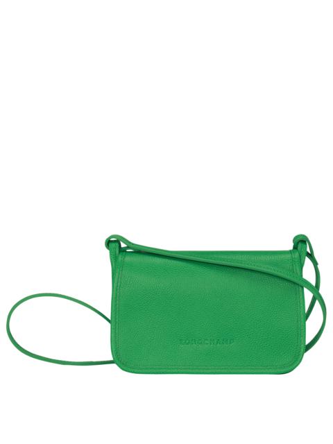 Le Foulonné Wallet on chain Lawn - Leather