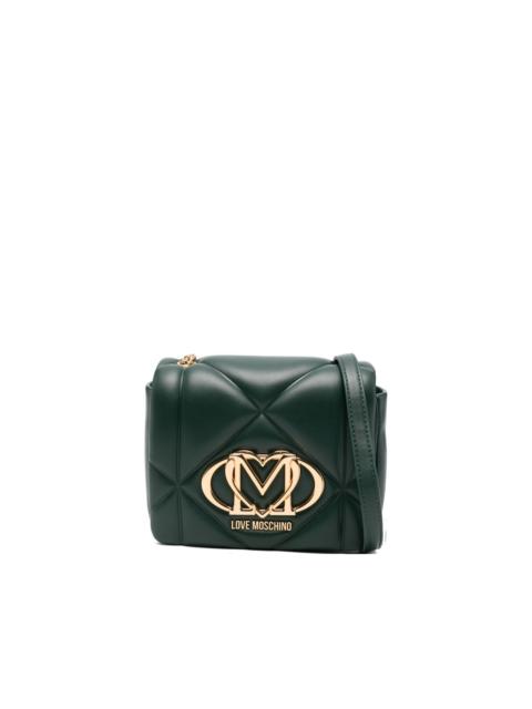Moschino quilted logo cross-body bag