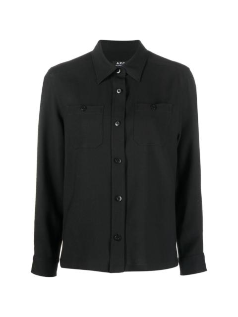 A.P.C. Chloé long-sleeve shirt