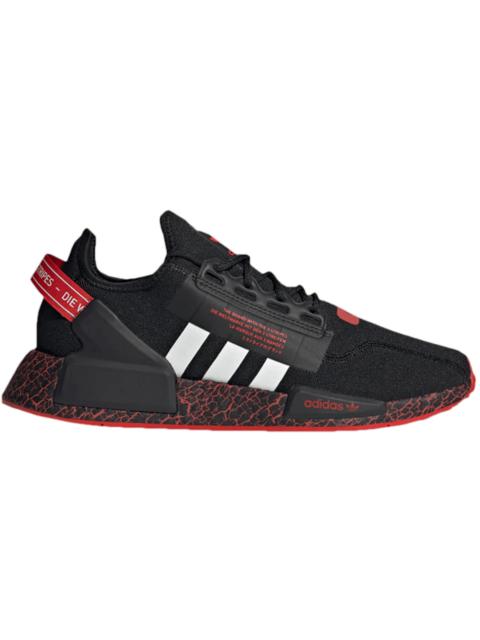 adidas NMD R1 V2 Crackled Black Red