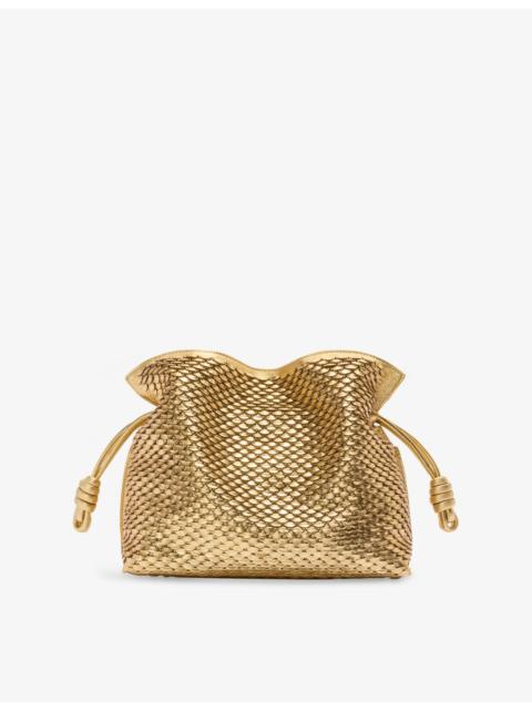 Loewe Flamenco Leather Clutch Bag