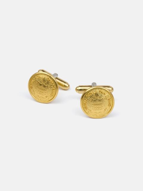 J. PRESS MADE-IN-USA VINTAGE TRINITY COLLEGE BLAZER BUTTON CUFFLINKS