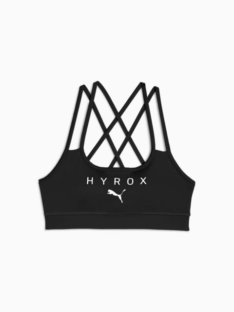 PUMA PUMA x HYROX Move Women's Moisture Wicking, Low Impact Sports Bra