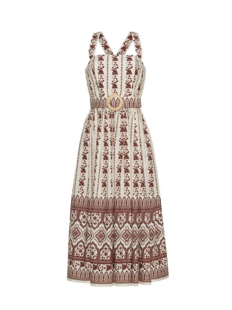 Cara Cara Julie Dress
Raffia Charm, Cinched in Print