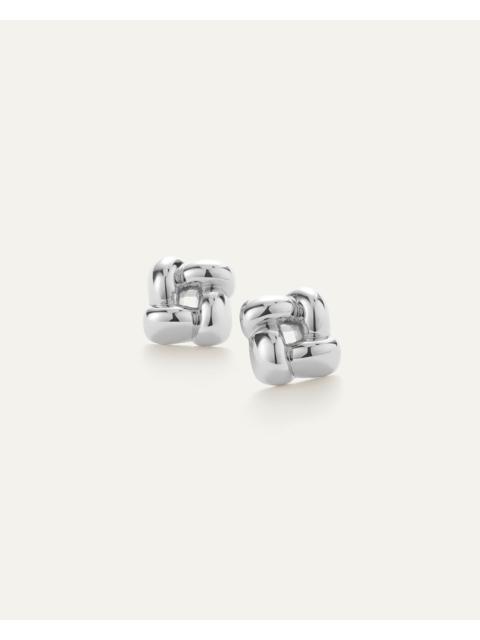 JENNY BIRD Small Woven Square Earrings