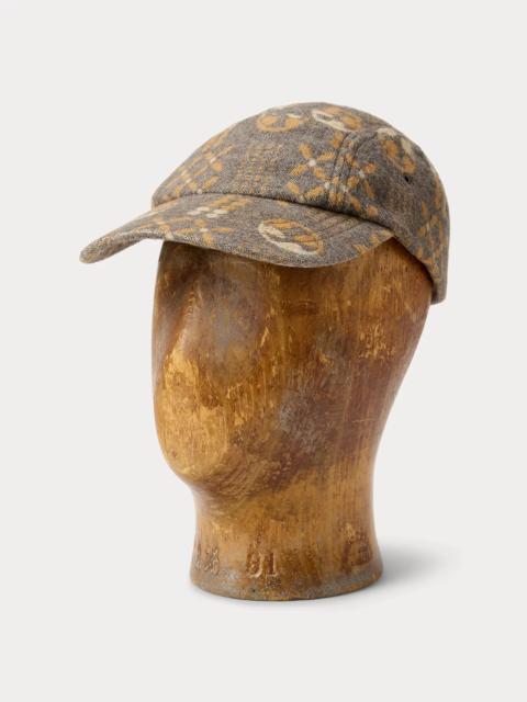 RRL by Ralph Lauren Patterned Jacquard Cap