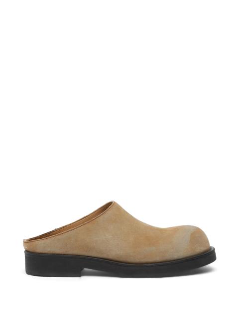 MM6 Maison Margiela Mm6 Maison Margiela Biker Washed Suede Mules