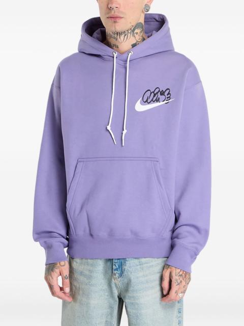 Nike logo-detail hoodie