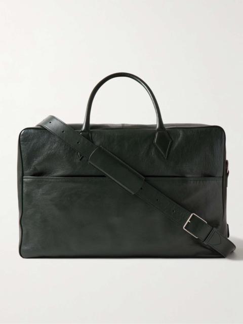 MÉTIER Closer Full-Grain Leather Weekend Bag