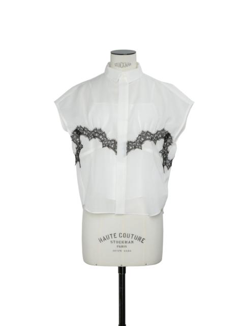 sacai Wool Organza Shirt