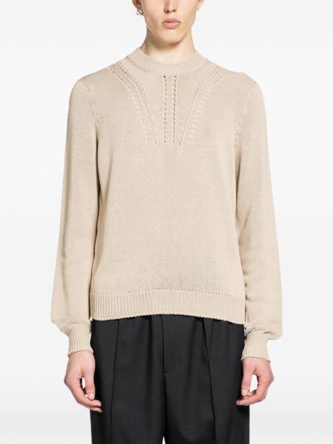Jil Sander CN long-sleeve sweater