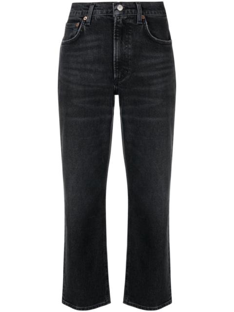 AGOLDE Kye cropped straight-leg jeans