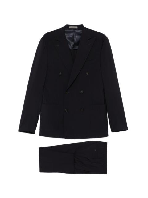 CORNELIANI peak-lapel double-breasted suit