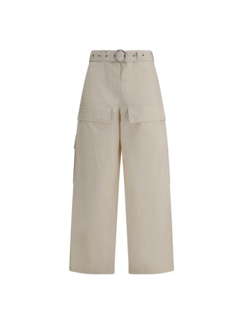 Jil Sander cotton cargo trousers
