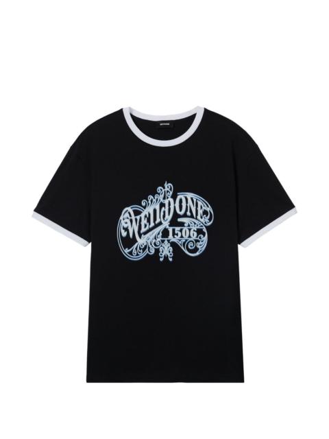 We11done graphic-print T-shirt