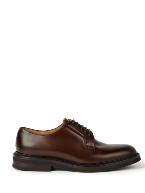 Brunello Cucinelli Aged calfskin Derbys