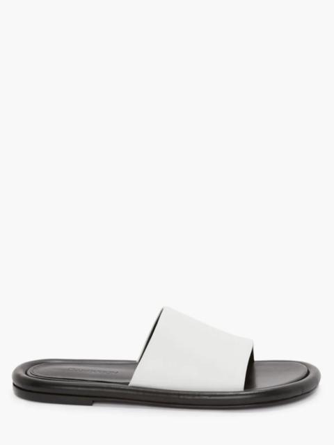 JW Anderson BUMPER-TUBE LEATHER SLIDES