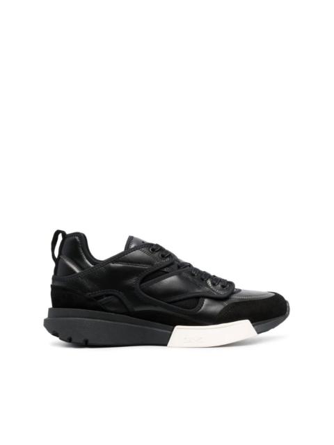 Aurora leather low-top sneakers