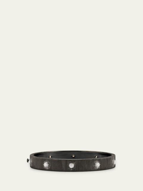 Buccellati Macri Classica Bangle, Black Gold, 8mm