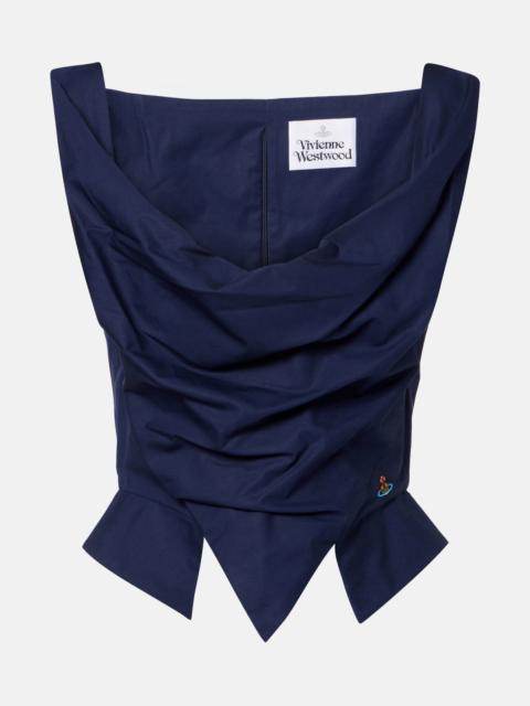 Vivienne Westwood Sunday cotton bustier top