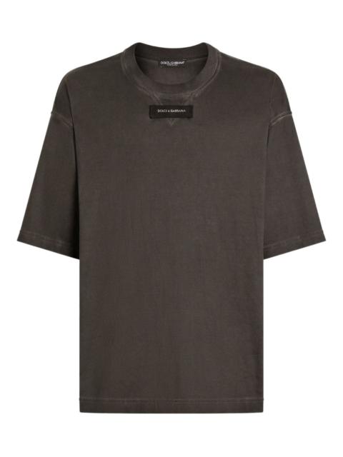 Dolce & Gabbana logo-patch T-shirt