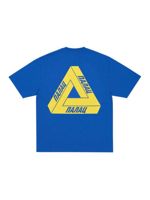 PALACE Palace Tri Lingual T-Shirt Blue Berry
