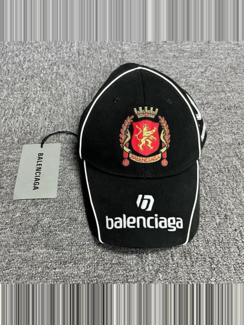 BALENCIAGA Balenciaga Black Letter Logo Cap
