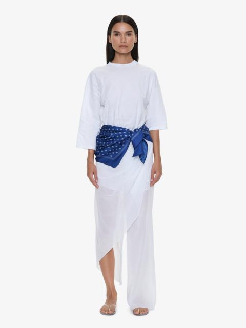 CHRISTOPHER ESBER Draped Skirt Cotton Trouser
