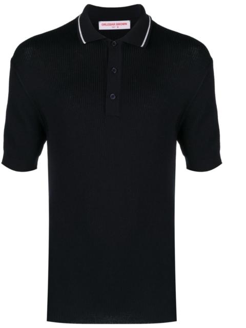 ORLEBAR BROWN knitted polo shirt