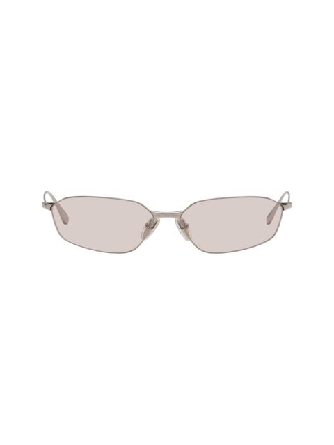 BALENCIAGA Silver Invisible 2.0 Sunglasses