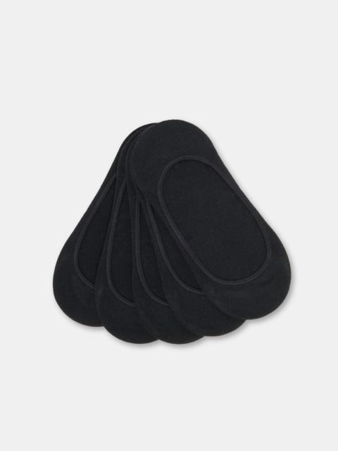 dolce vita 5 PACK NO SHOW SOCKS BLACK