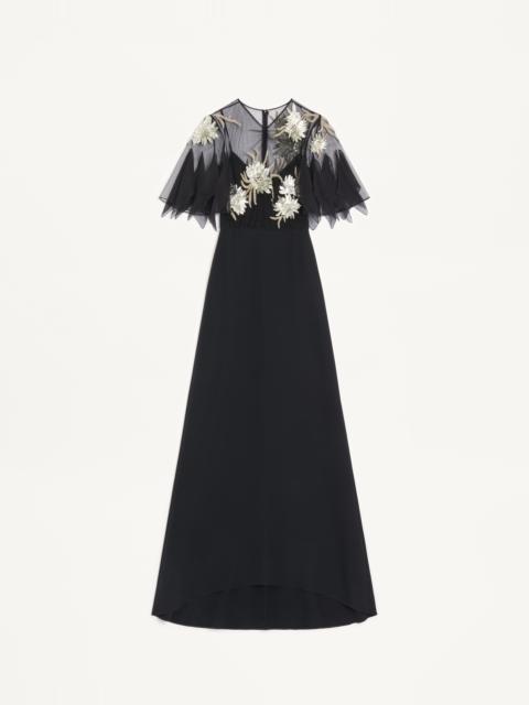 Valentino EMBROIDERED CADY COUTURE GOWN