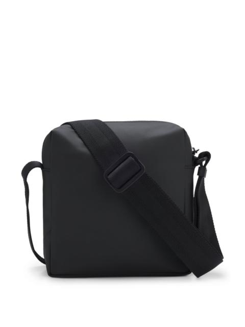 BOSS REFLECTIVE-DETAIL REPORTER BAG IN FAUX LEATHER