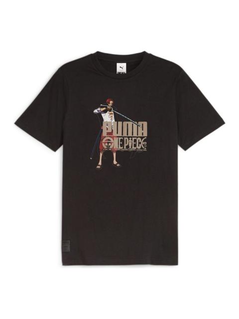 PUMA x ONE PIECE Graphic T-shirt 'Black' 624665-01