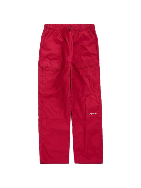 Supreme logo-print loose-fit trousers