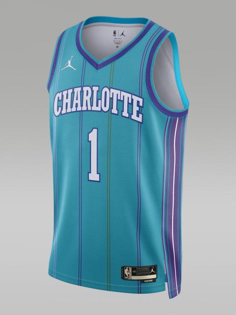 Jordan LaMelo Ball Charlotte Hornets 2023/24 Nike Men's Dri-FIT NBA Swingman Jersey