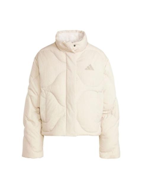 adidas (WMNS) adidas Lightweight Down Jacket 'Beige' JG5944