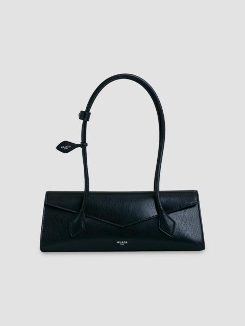 Alaïa Women's Le Teckel Medium Leather Flap Bag - Noir