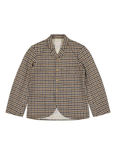 Walter Van Beirendonck houndstooth blazer