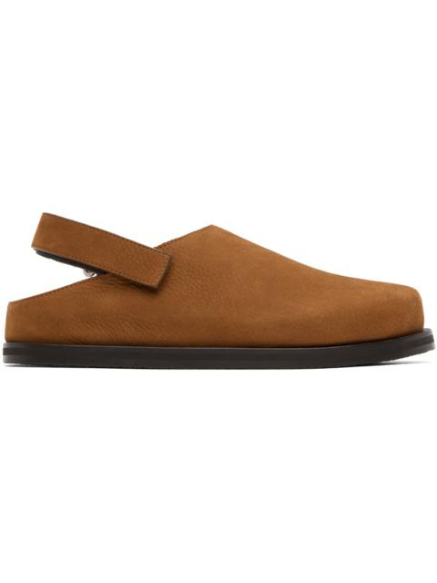 Studio Nicholson Brown Hardning Clogs | REVERSIBLE
