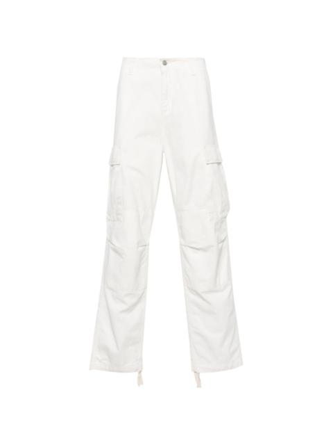 low-rise cargo trousers