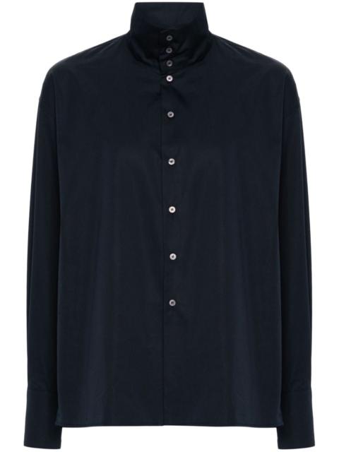 FABIANA FILIPPI high-neck poplin shirt