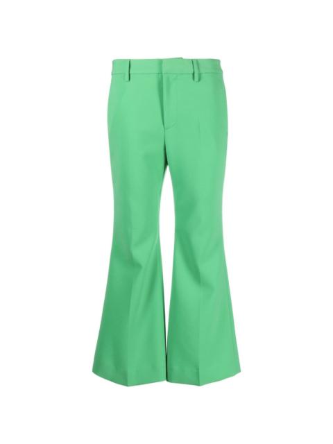 DSQUARED2 kick-flare cropped trousers
