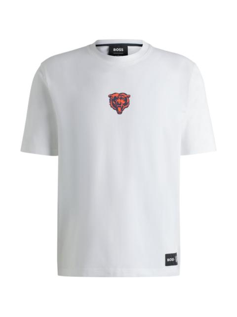 BOSS BOSS X NFL STRETCH-COTTON T-SHIRT WITH SPECIAL BRANDING