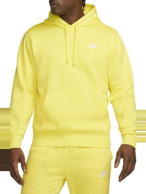 Sportswear Club Hoodie in Yellow Strike/White