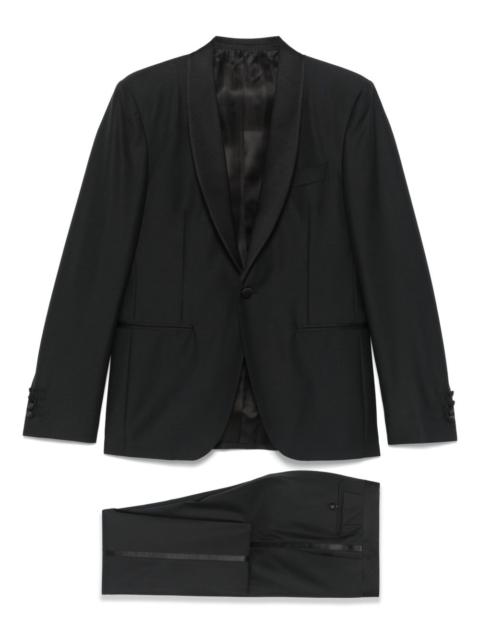 Canali shawl-lapels suit