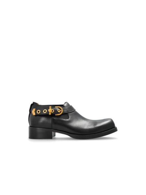 VERSACE VERSACE Black Ankle Boots New & Authentic (Men's size:US 7 /