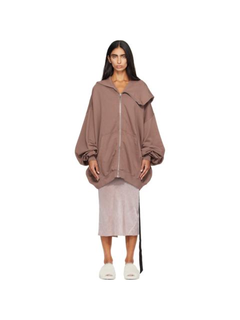 Rick Owens DRKSHDW Purple Tower Mountain Hun Hoodie