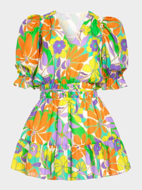 RAMY BROOK Retro Garden Susan Mini Dress