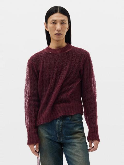 Ann Demeulemeester Levar Crew Neck High Comfort Sweater